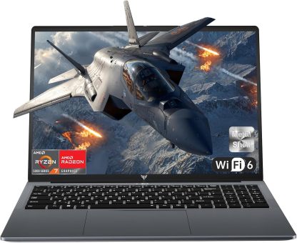 ACEMAGIC Gaming Laptop Computer - 2025 Neueste 15.6 Zoll FHD Display Laptop mit Ryzen 7 7430U Prozessor bis zu 4.3GHz, 16GB Ram DDR4 512GB NVMe PCIe 3.0 SSD Gaming Notebook, Leichtgewicht-Warmthsta