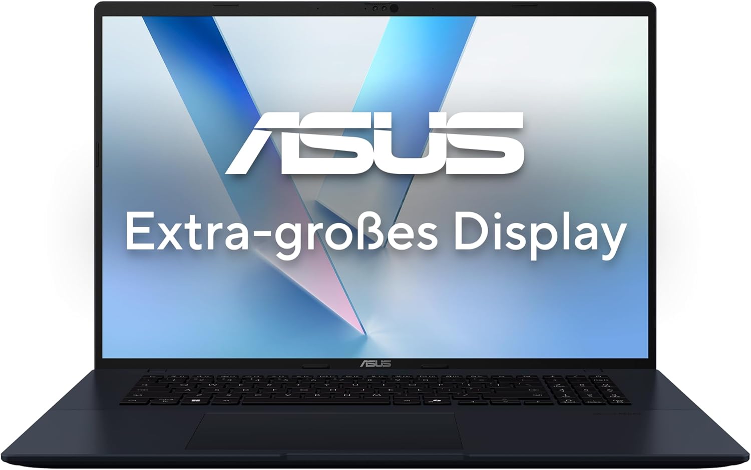 ASUS Vivobook 18 M1807HA Laptop - 18 Zoll WUXGA 16:10 IPS Display - AMD Ryzen 7 260 - 16GB RAM - 1TB SSD - AMD Radeon 780M - Win11 Home - QWERTZ - Quiet Blue-Warmthsta