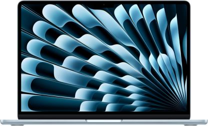 Apple MacBook Air 13 Zoll, Apple M4 Chip mit 10-Core CPU und 8-Core GPU, 16GB Gemeinsamer Arbeitsspeicher, 256 GB - Himmelblau-Warmthsta