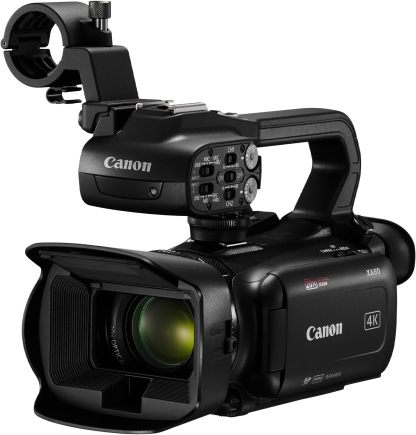 Canon XA60 Camcorder 4K Full HD UHD Videokamera 20fach Zoom, 1 2,3 - Zoll - Typ CMOS - Sensor, Autofokus, 5 Achsen Bildstabilisierung, HDMI Ausgang, 3,5 - Zoll LC - Display, UVC Streaming schwarz-Warmthsta