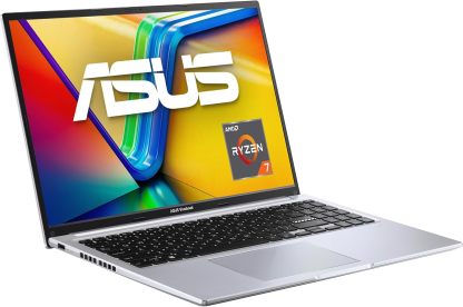 ASUS Vivobook 16 M1605YA Laptop - 16 Zoll WUXGA 16:10 IPS Display - AMD Ryzen 7 7730U - 16 GB RAM - 512 GB SSD - AMD Radeon - Windows 11 - QWERTZ Tastatur - Cool Silver-Warmthsta