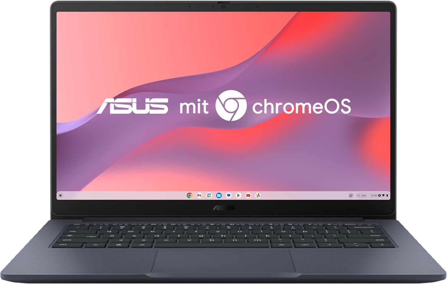ASUS Chromebook CX14 CX1405CTA Laptop - 14 Zoll FHD 16:9 Display - Intel N150 - 4GB RAM - 128GB eMMC - Intel UHD - ChromeOS - QWERTZ - Quiet Blue-Warmthsta