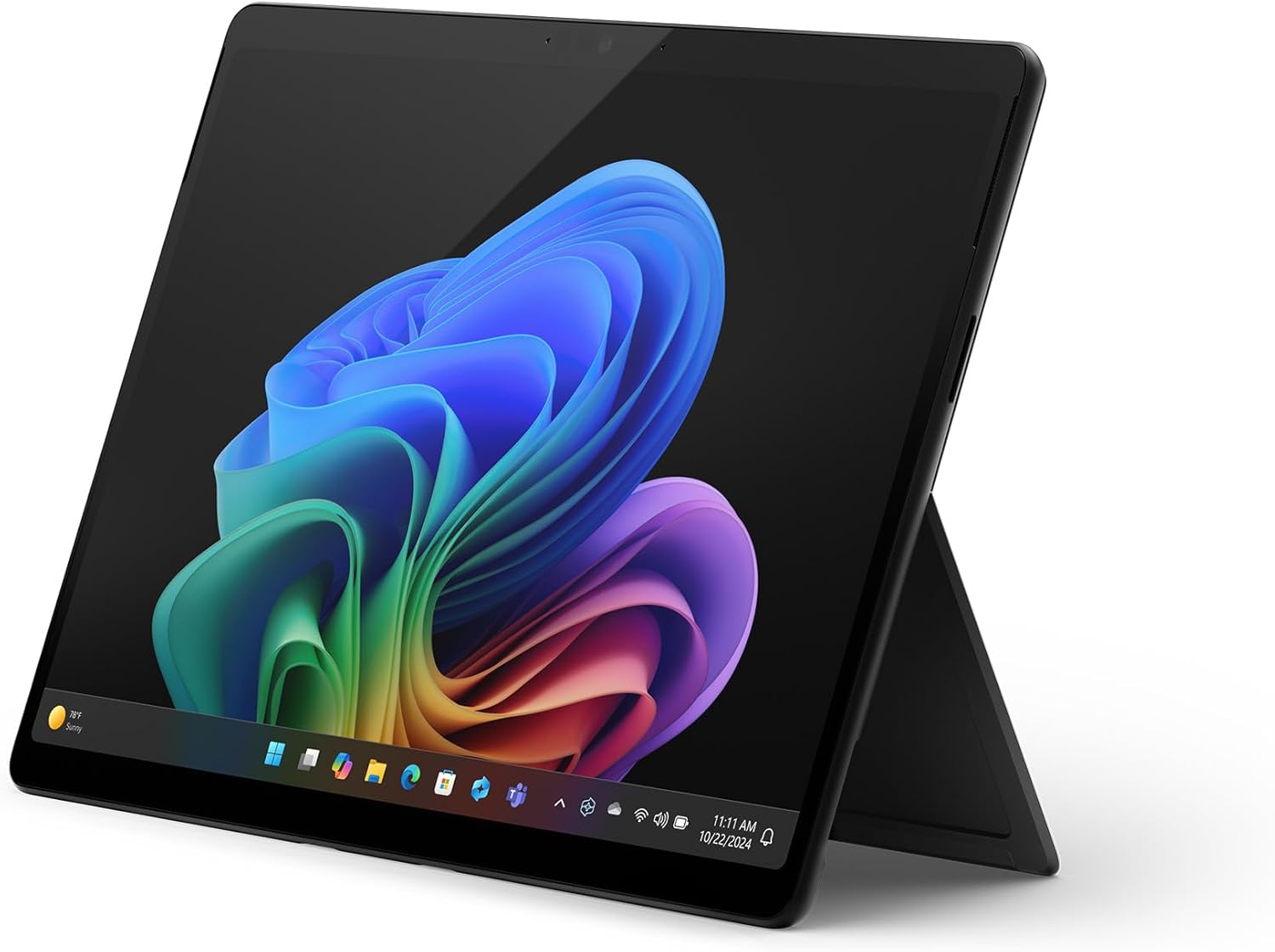 Microsoft Surface Pro - Copilot PC - 13Zoll OLED Touchscreen - Snapdragon X Elite 12 Kerne - 16GB RAM - 512GB SSD - neuestes Modell, 11. Edition - Schwarz-Warmthsta