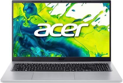 Acer Aspire Go 15 AG15 - 72P - 5903 Laptop, 15,6 Zoll FHD IPS Display, Intel Core 5 120U, 16 GB RAM, 512 GB SSD, Intel Grafik, Windows 11, QWERTZ Tastatur, Silber-Warmthsta