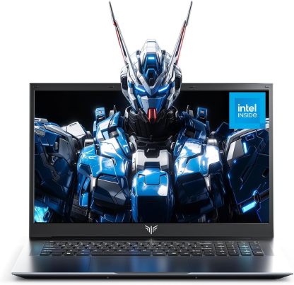 ACEMAGIC 18,5 Zoll Laptop, 8000mAh,Twin Lake N150 bis zu 3,6 GHz , 16 GB DDR4 512 GB SSD bis zu 2 TB, 1920 x 1080 IPS Full HD Laptop, BT5.0, HDMI, Typ - C, 180 Grad Öffnen und Schließen-Warmthsta