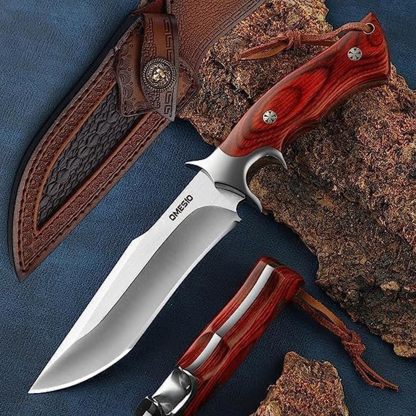 ⚡Clearance Sale 60% OFF丨Omesio Fixed M390 Steel Blade Survival Knife with Sheath