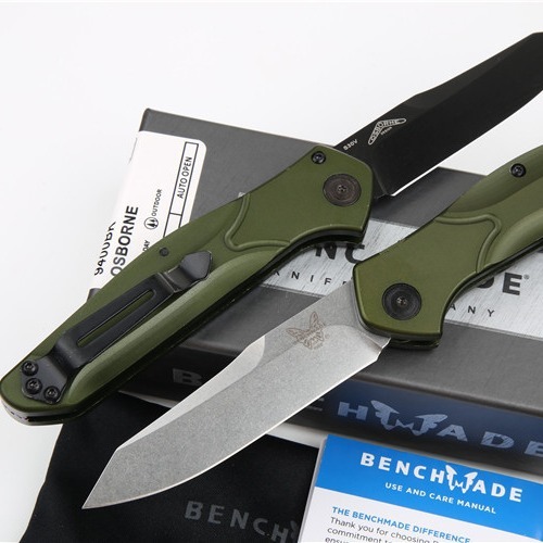 ⚡Last Day 70% OFF丨Benchmade 9400 Automatic Knife Green Aluminum 3.4, Buy 2 Free Shipping