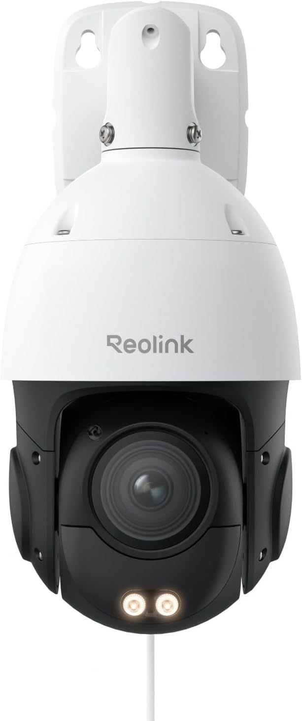 Reolink Smart 4K 8MP UHD PTZ Dome Überwachungskamera Aussen mit revolutionären 16X optischem 3D - Zoom, Farbnachtsicht, Personen - Fahrzeug - Tiererkennung, Zwei - Wege - Audio, 24 7 Aufzeichnung, RLC - 823S2-Airyify