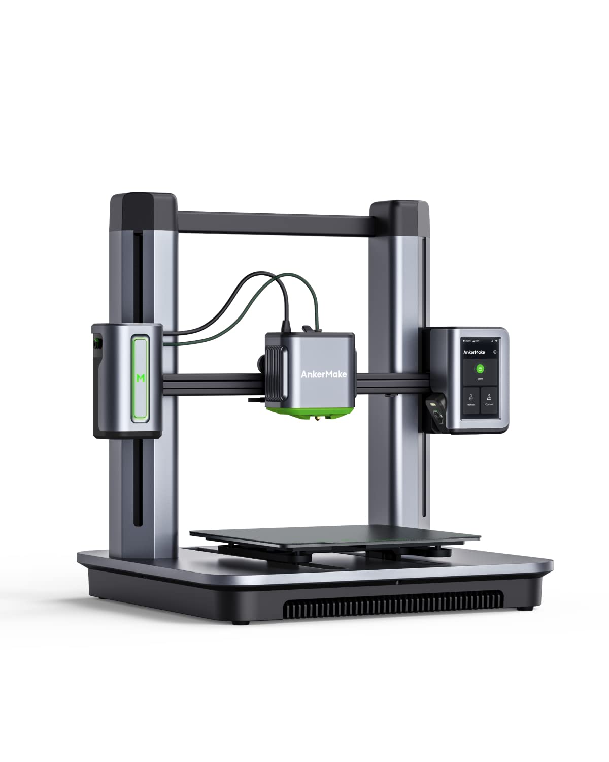 AnkerMake M5 3D - Drucker, High - Speed schneller FDM 3D - Drucker, Upgrade mit 500mm s Schnelligkeit im Schnellmodus, 0,1mm Präzision, Einfache Bedienung für Anfänger, Fehlererkennung mit KI-Airyify