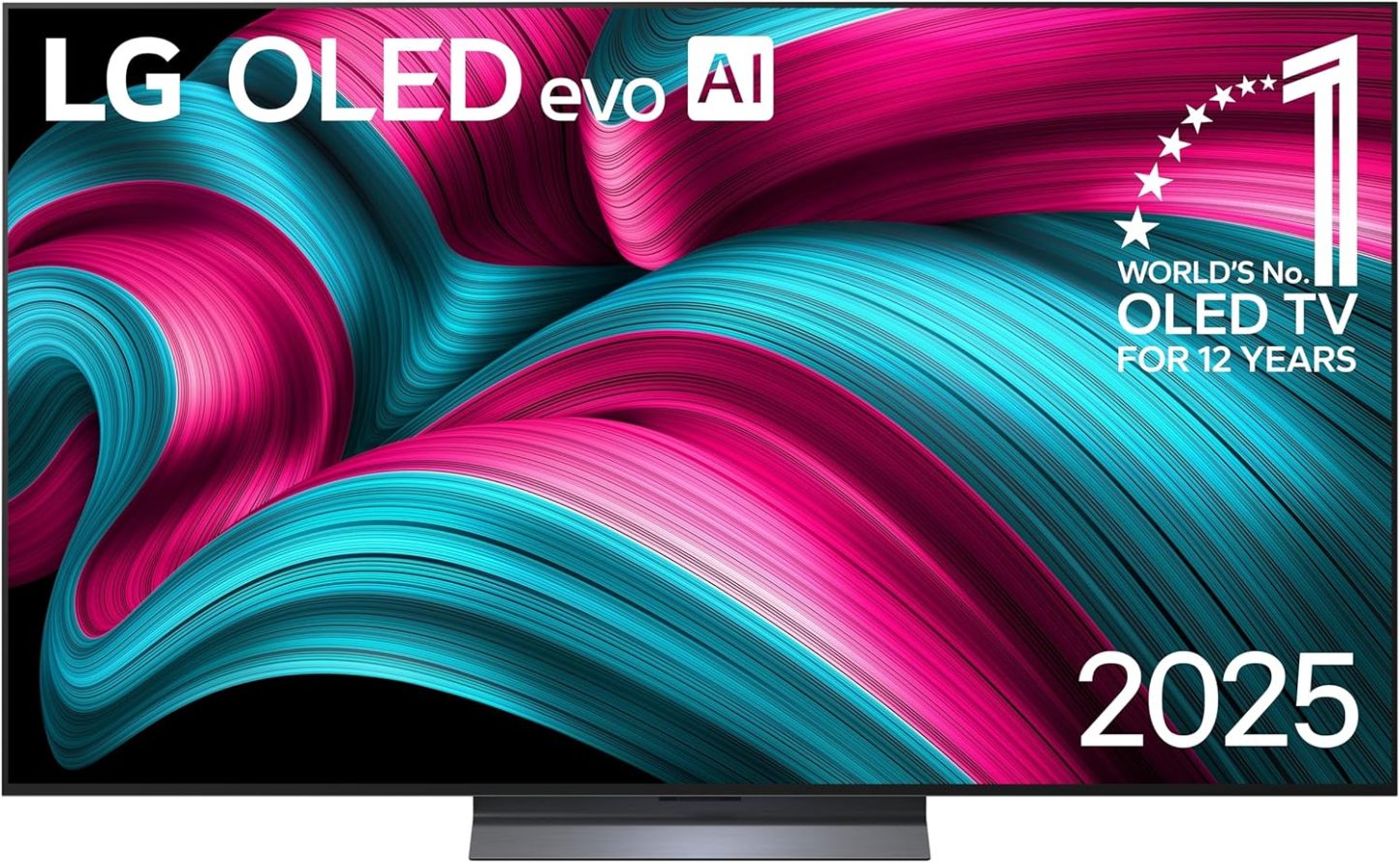 LG OLED65C54LA TV 65 Zoll 165 cm 4K OLED evo AI TV a9 Gen8 4K AI Prozessor, webOS 25, 120Hz VRR bis zu 144Hz Modelljahr 2025 Energieklasse F-Airyify