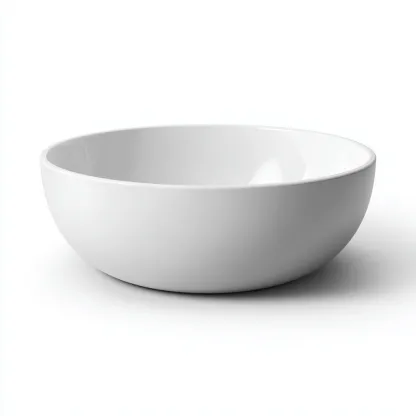 Lavabo Céramique 42x42x14 cm - Blanc - Design moderne-Abodearo