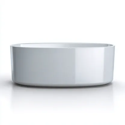 Baignoire Acrylique 160x75x55 cm - Blanc - Design moderne-Abodearo