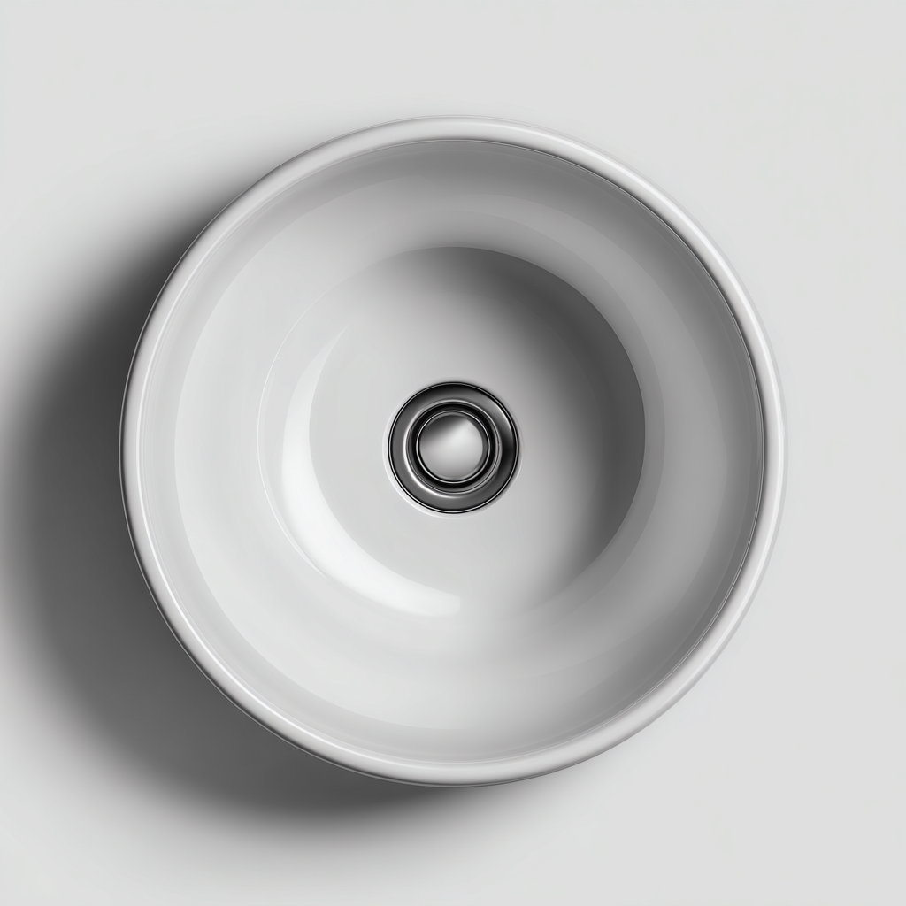 Lavabo Céramique 40x40x15 cm - Blanc - Design moderne-Abodearo