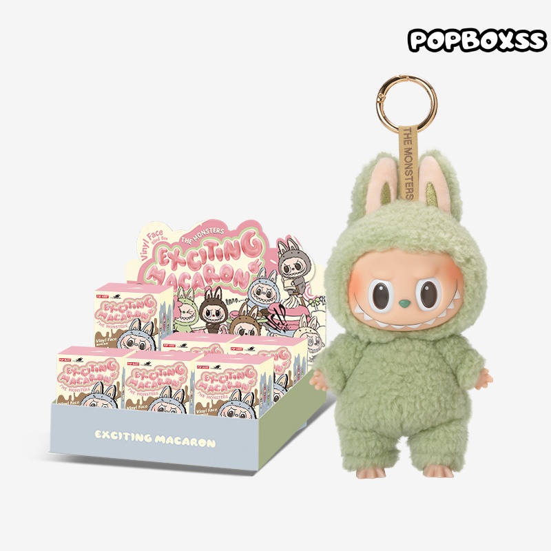 Labubu The Monsters Exciting Macaron Series Plush Pendant Blind Box
