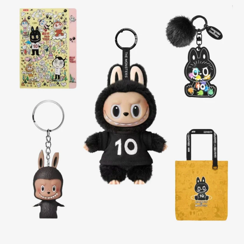 NEW】The monster labubu 10th ANNIVERSARY PLUSH. EXCLUSIVE EDITION