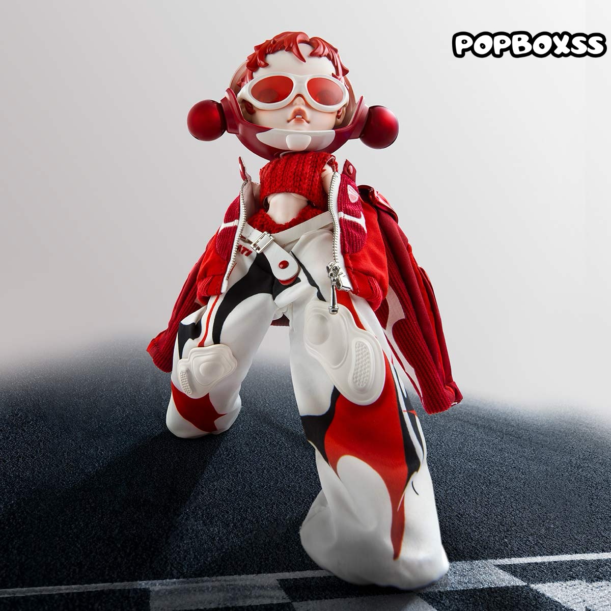SKULLPANDA × DUCATI 1/6 Action Figure Pop Mart