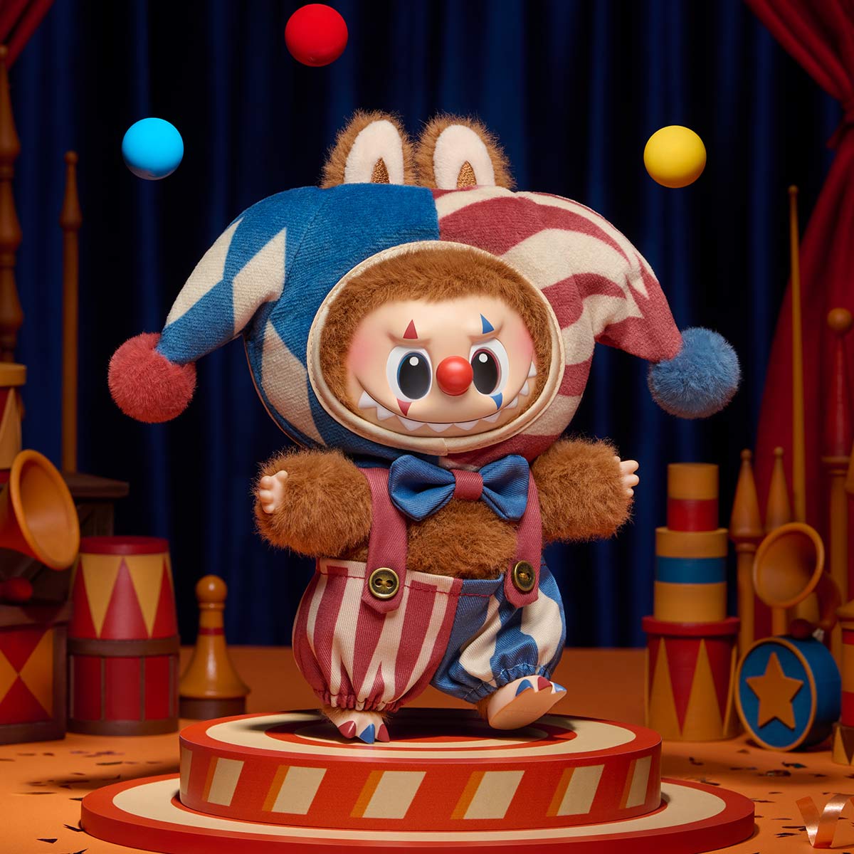 【Sale】Labubu The Monsters Why So Serious Series Plush Pendant POP MART Blind Box