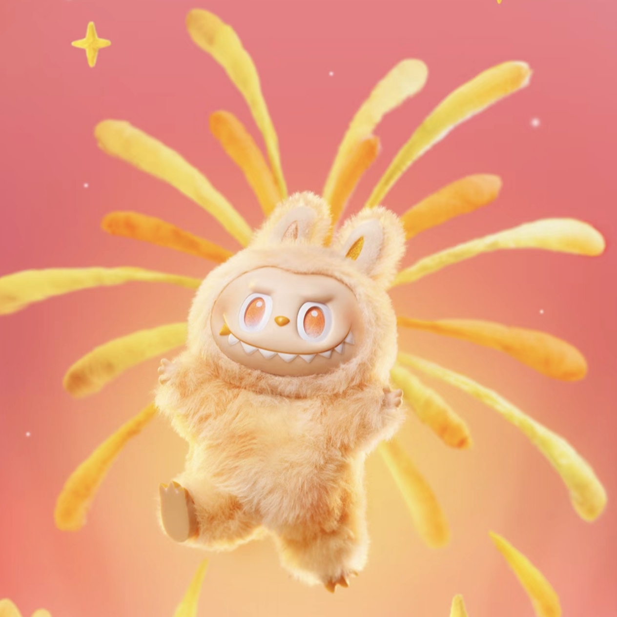 【NEW】THE MONSTERS LABUBU V3 Big Into Energy Series Plush Dolls Pop Mart Blind Box