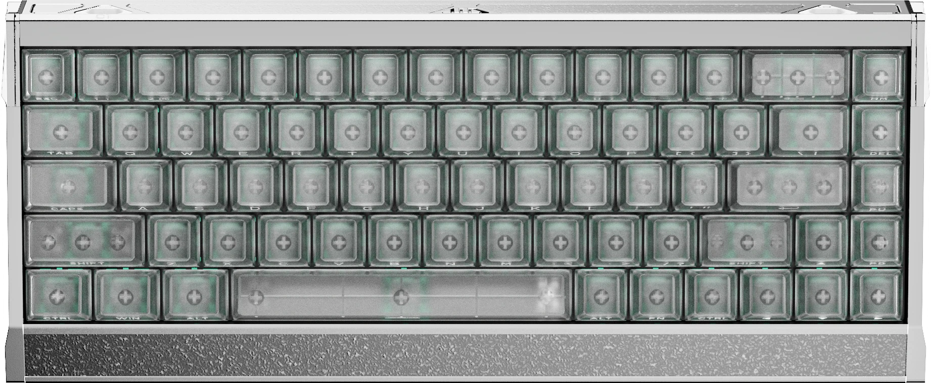 EDEADN ES68 keyboard 32k all-aluminum gaming magnetic switch keyboard