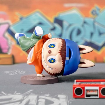 LABUBU Hip-hop Girl Figure