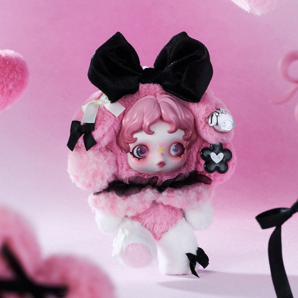 SKULLPANDA × KUROMI MY MELODY Plush(PRE-ORDER)