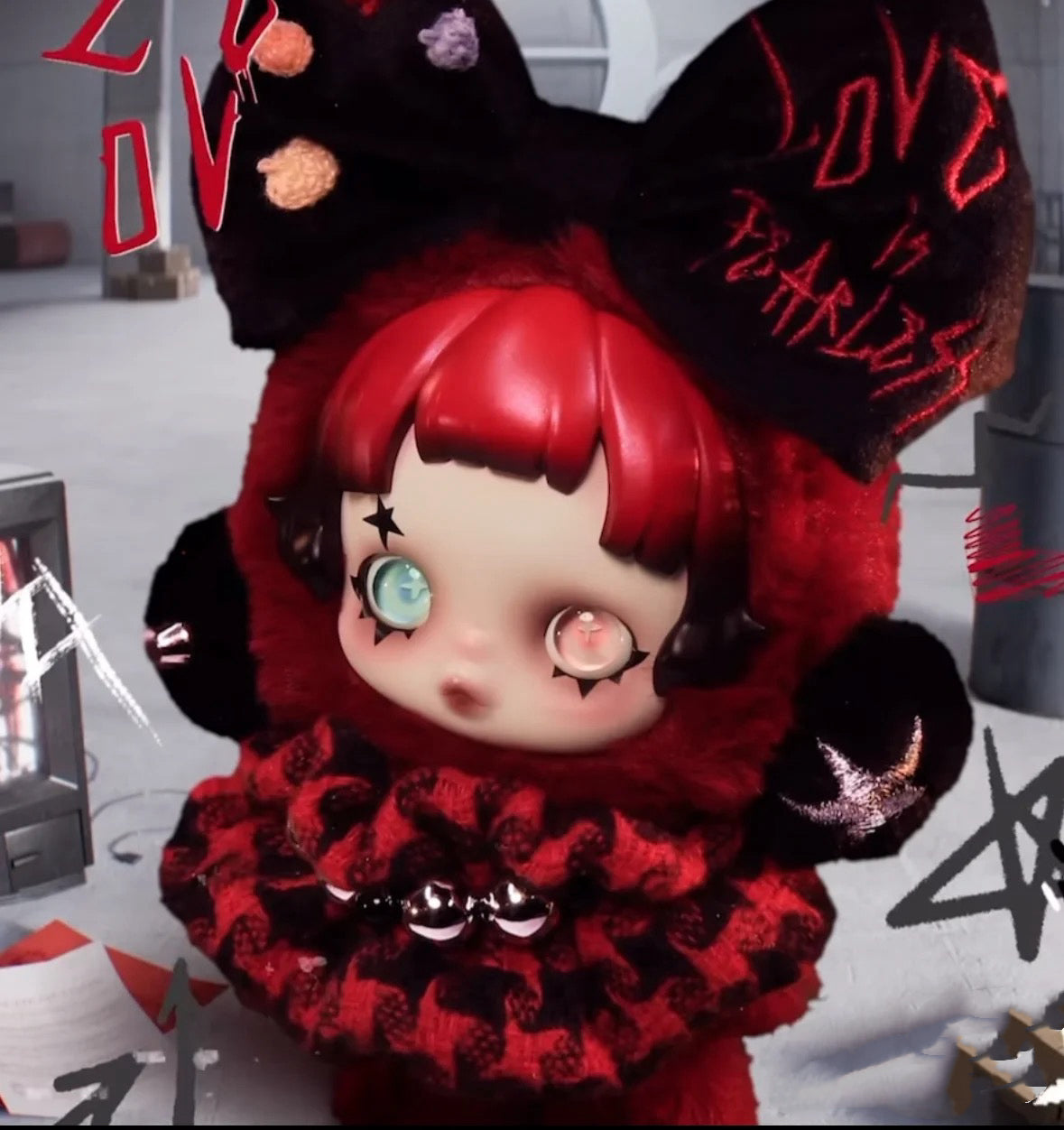 SKULLPANDA Plush-6kHz. Italy Limited