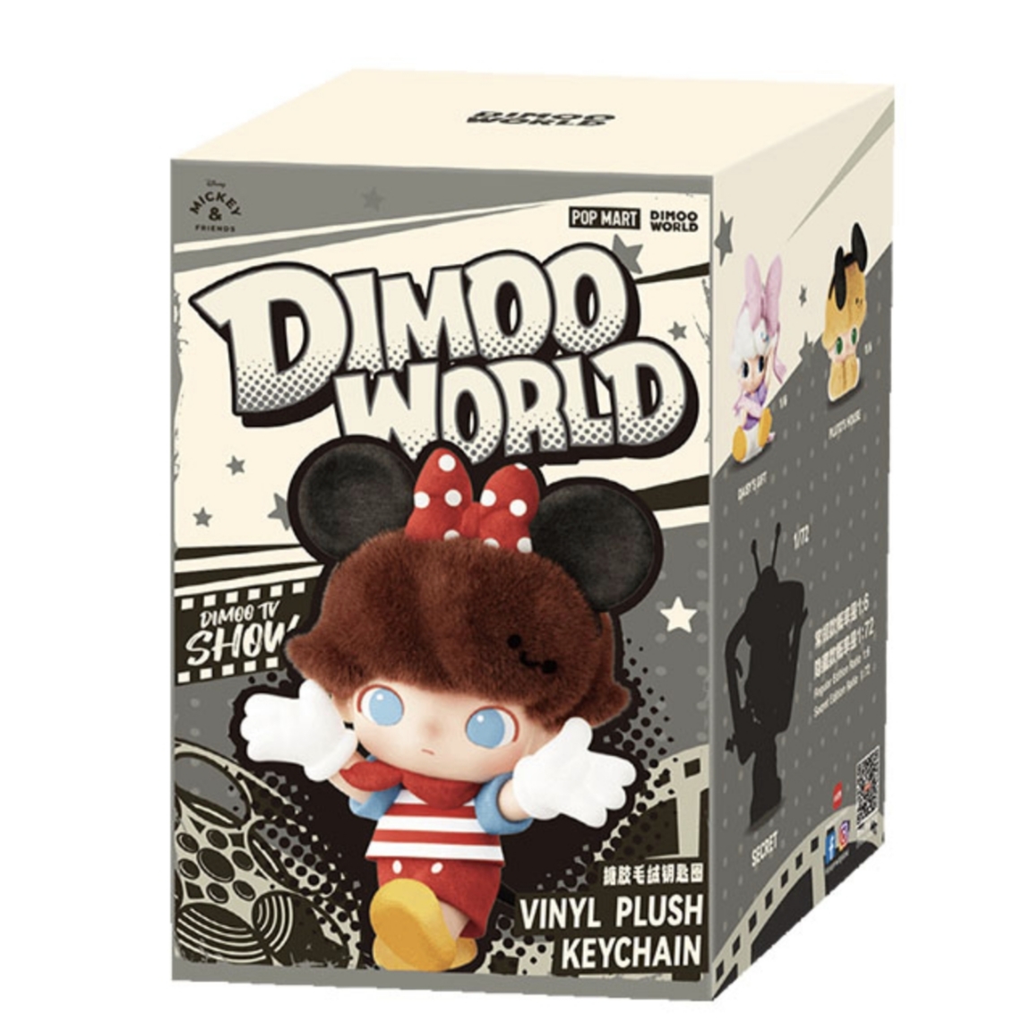 POP MART DIMOO WORLD x Dsn Series Plush Doll. Blind Box