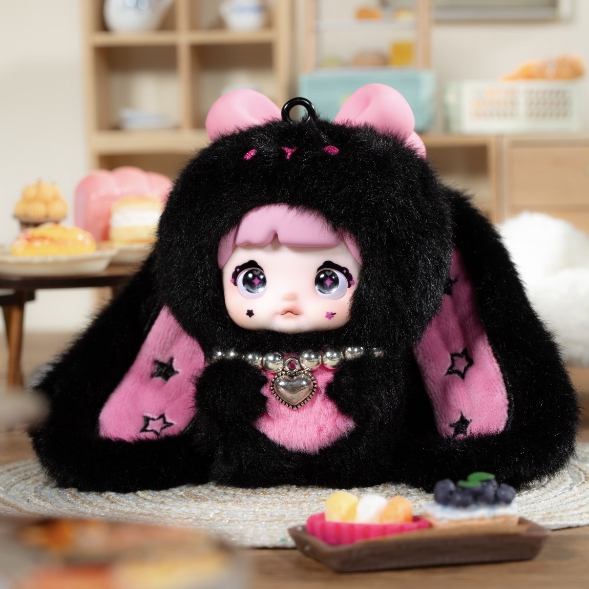 【US 3-5 Arrival】Nommi Sweetheart Bunny Blind Box Mibao Series 2 Plush Toy Keychain