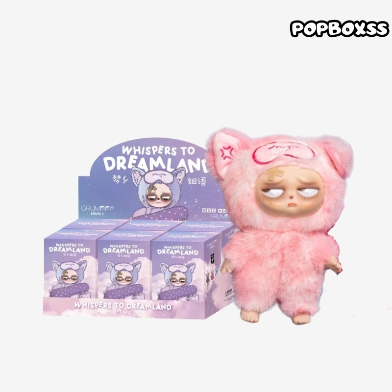 お*や様 grumpipi whispers to dreamland 6個入 Sleepless Grumpipi V2 Whispers to Dreamland Series Plush Blind Box