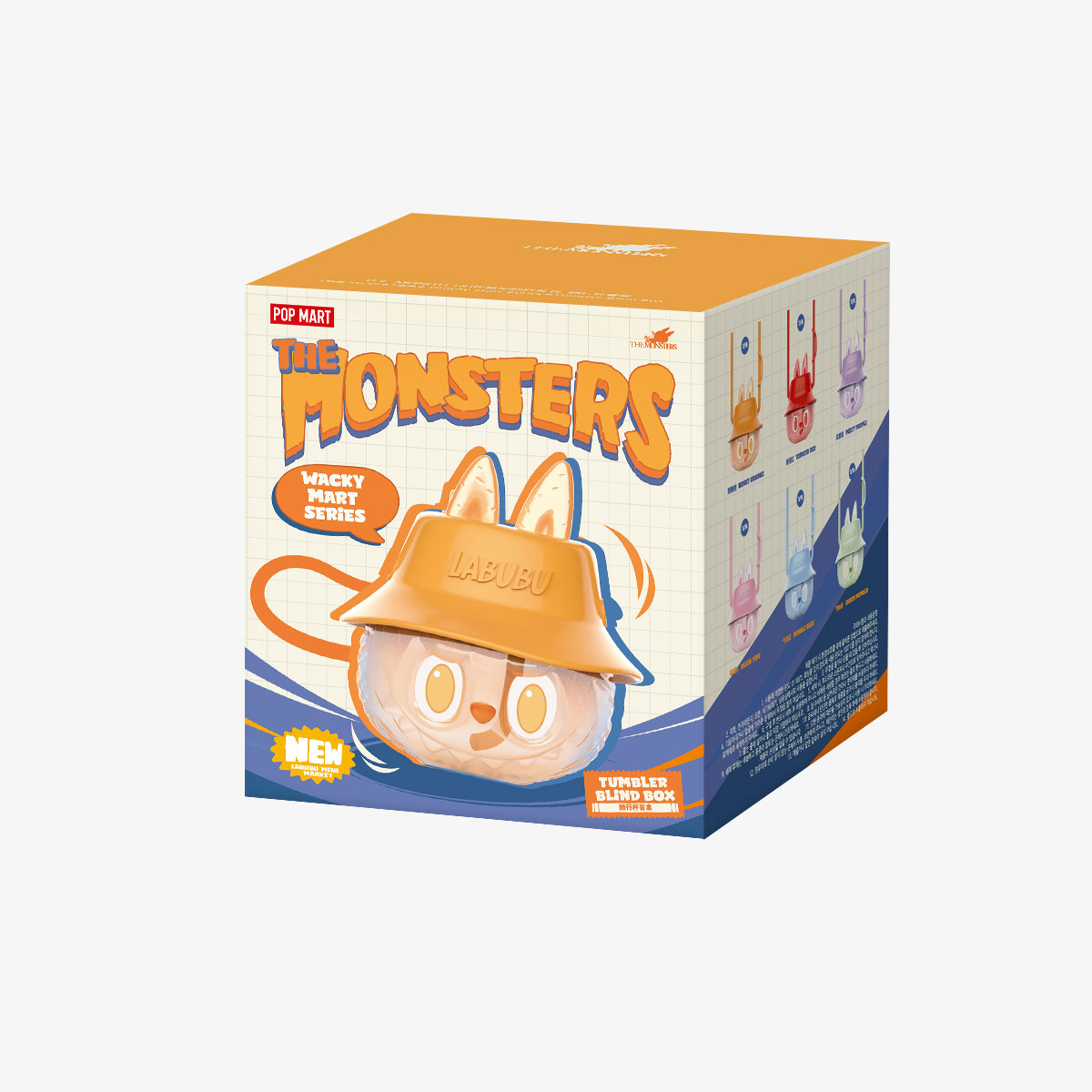THE MONSTERS LABUBU Wacky Mart Series-Tumbler Blind Box