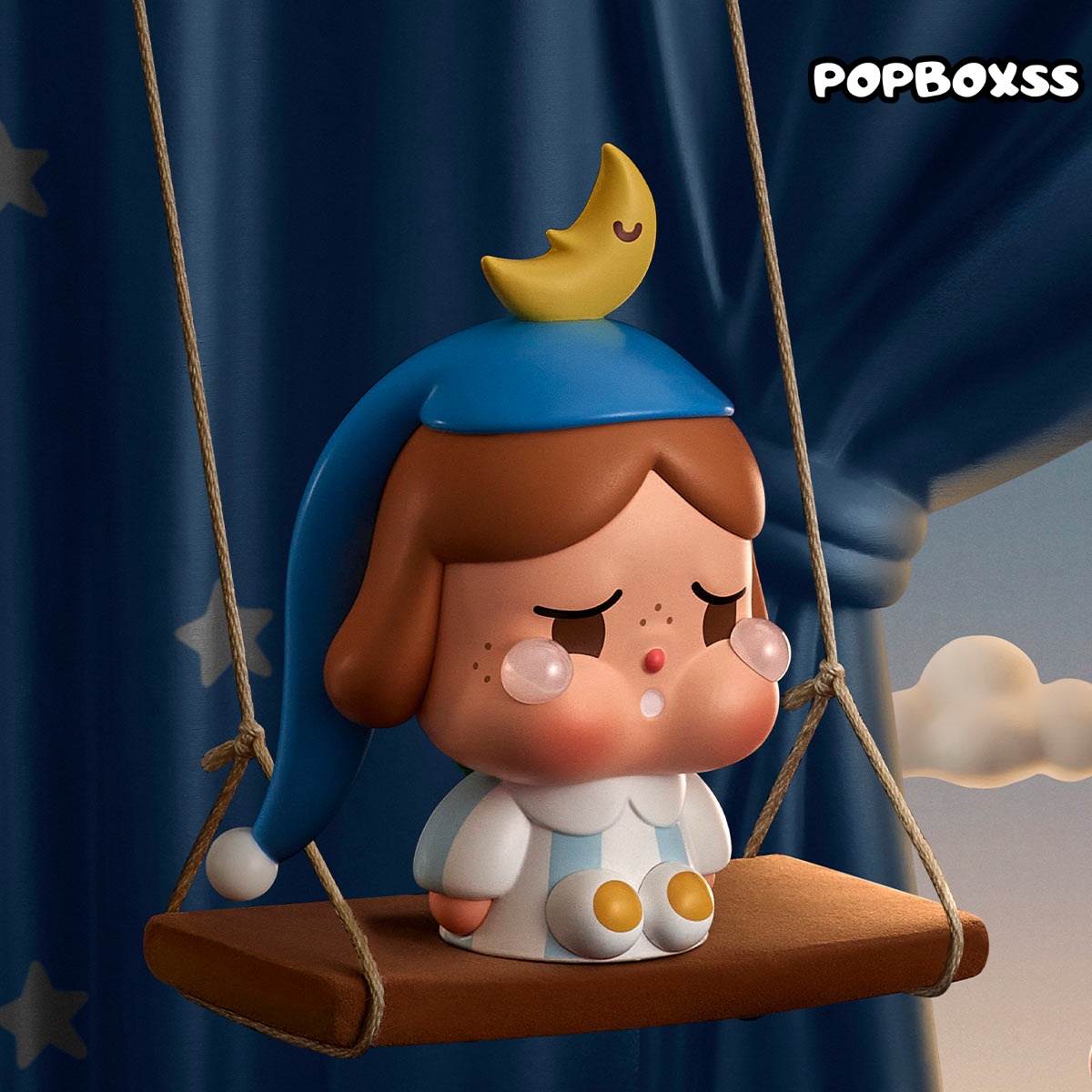 CRYBABY CRYING TO THE MOON-SITTING SERIES FIGURES