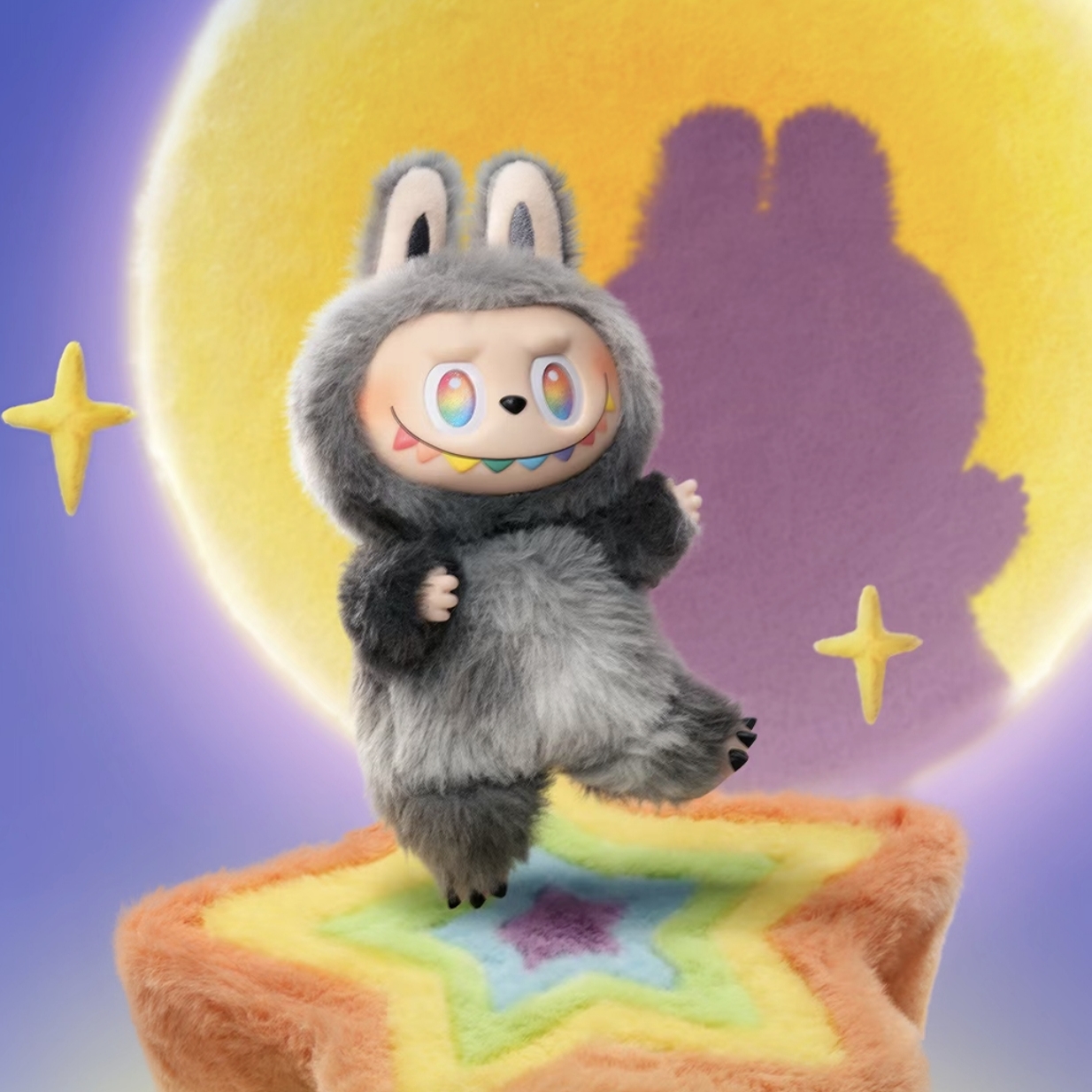 【NEW】THE MONSTERS LABUBU V3 Big Into Energy Series Plush Dolls Pop Mart Blind Box