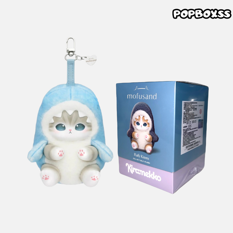 【Hot】Mofusand Kiramekko Fluffy Kittens Series Plush Blind Box