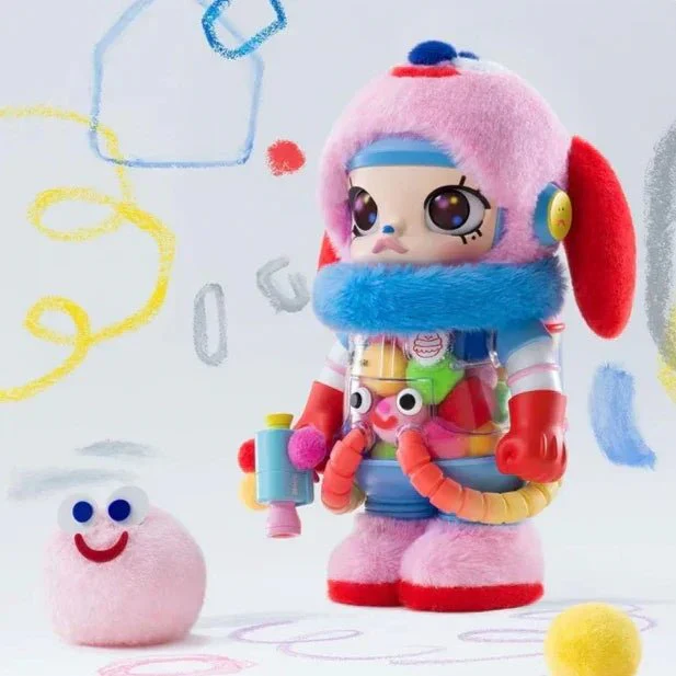 MEGA SPACE MOLLY 400% Jon Burgerman – POPBOXSS
