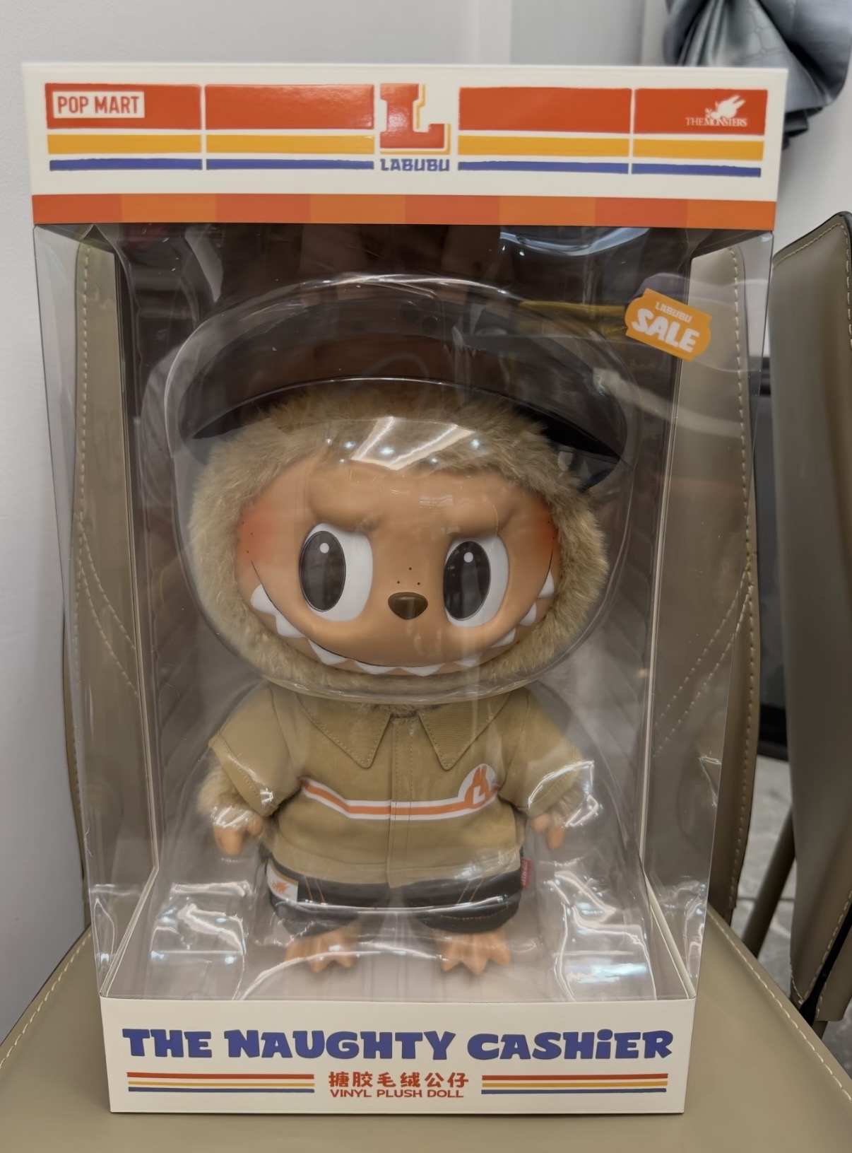 THE MONSTERS Labubu Wacky Mart Series Plush. Hanging Card THE