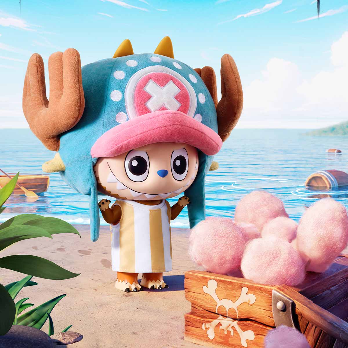 MEGA LABUBU 400%TONY TONY CHOPPER