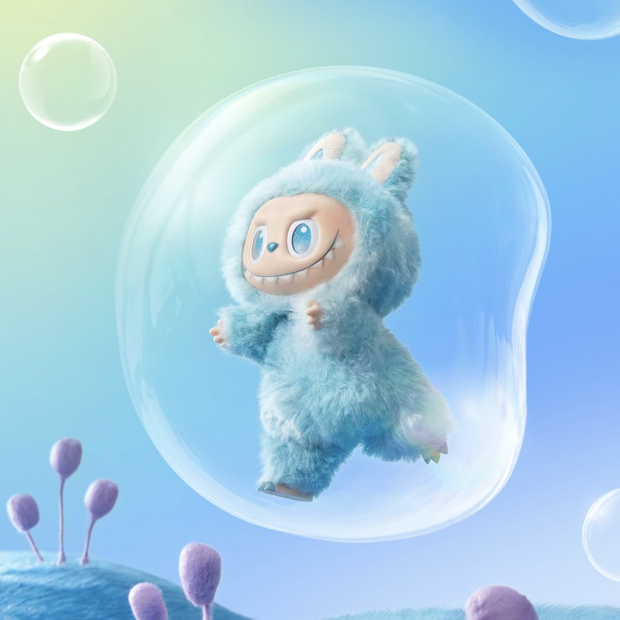 【NEW】THE MONSTERS LABUBU V3 Big Into Energy Series Plush Dolls Pop Mart Blind Box