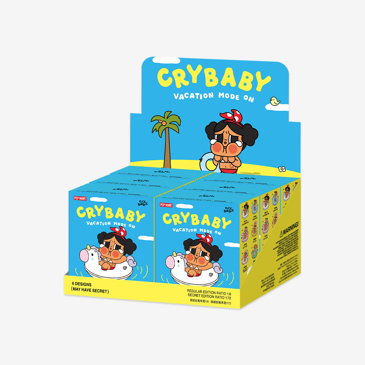CRYBABY Vacation Mode On Series-Fridge Magnet Blind Box – POPBOXSS