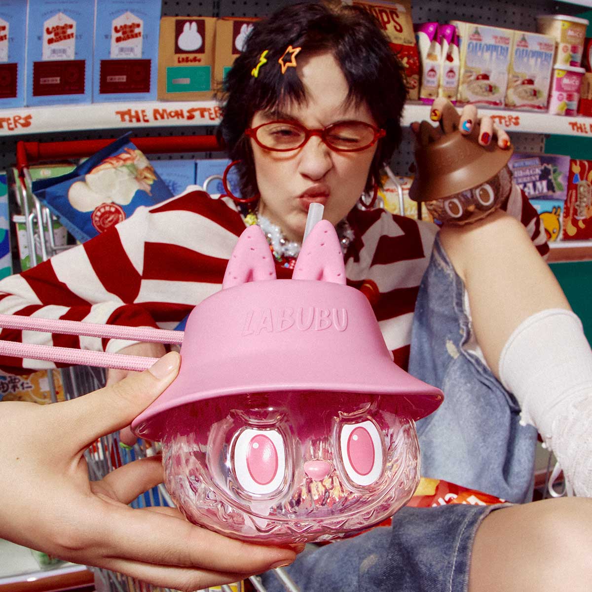 THE MONSTERS LABUBU Wacky Mart Series-Tumbler Blind Box
