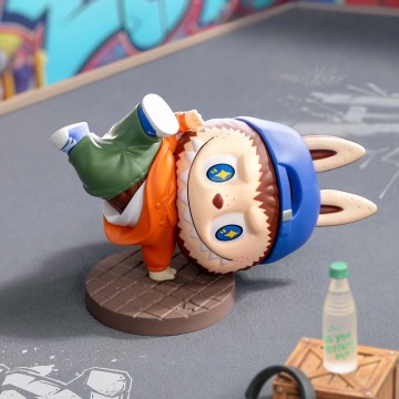 LABUBU Hip-hop Girl Figure