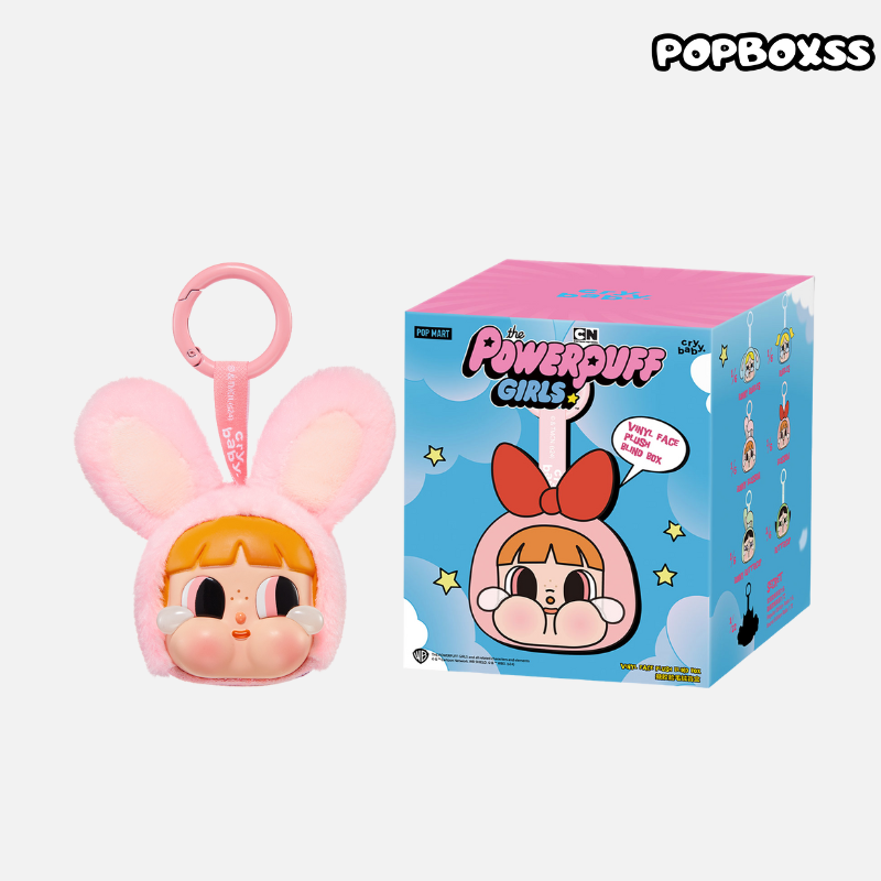 Crybaby Powerpuff Girls Vinyl Face Series Plush Dolls. Blind Box