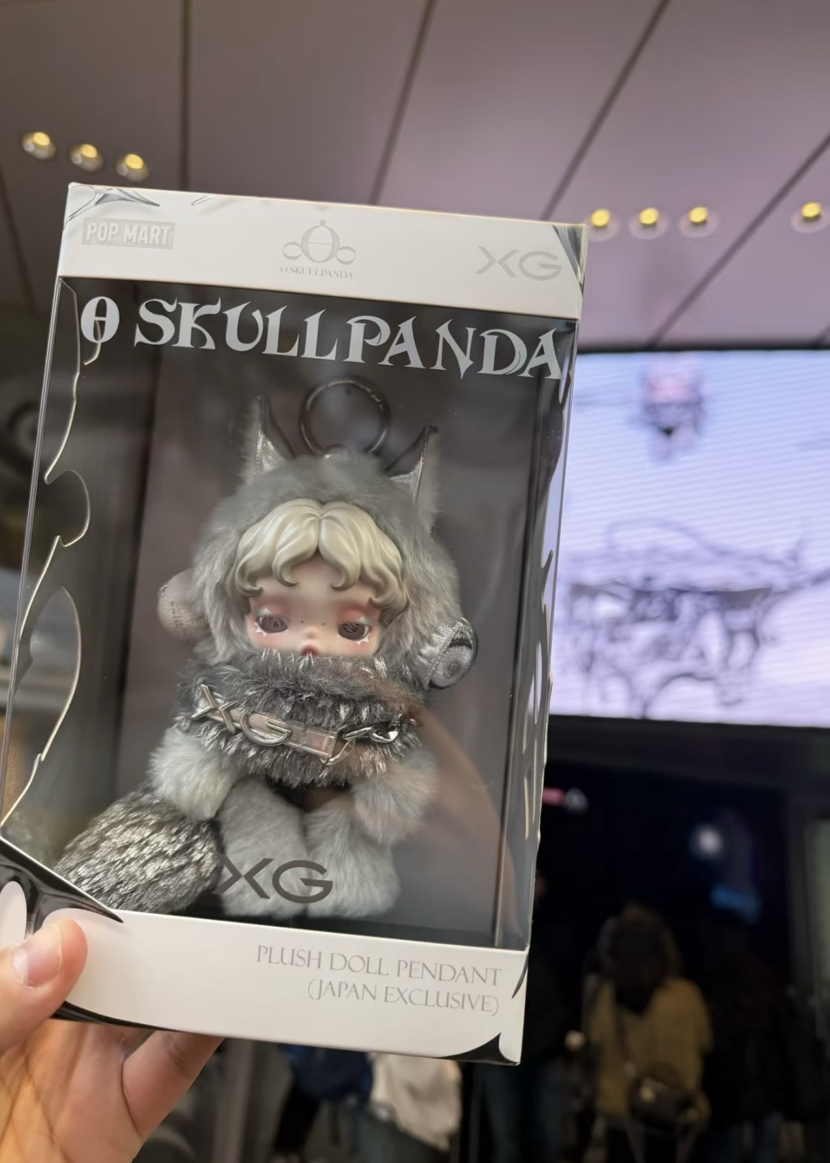 SKULLPANDA XG Plush Doll Pendant Japan Exclusive – POPBOXSS