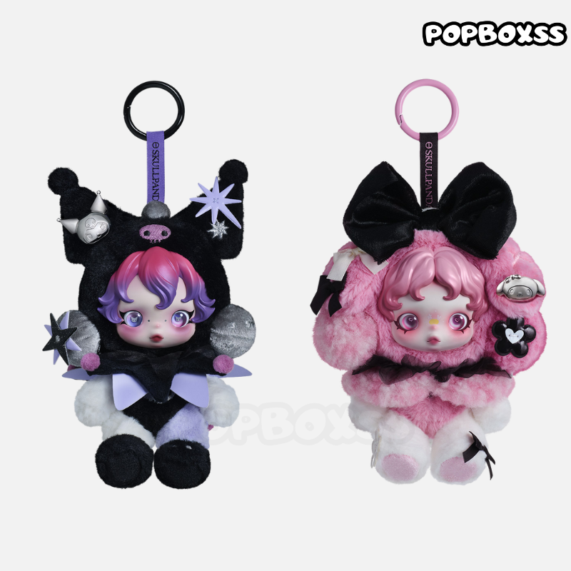SKULLPANDA × KUROMI MY MELODY Plush(PRE-ORDER)