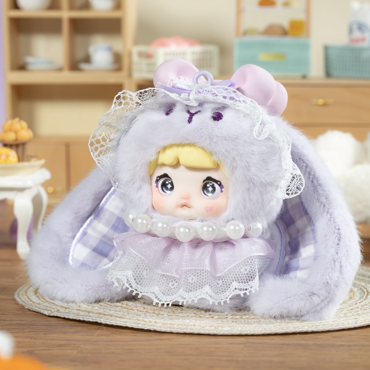 【US 3-5 Arrival】Nommi Sweetheart Bunny Blind Box Mibao Series 2 Plush Toy Keychain