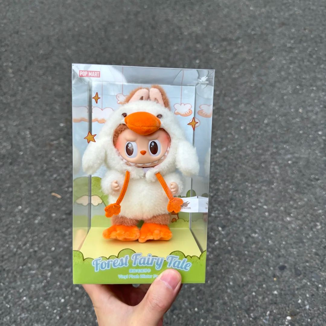 【Hot】labubu the monsters Forest Fairy Tale Series Vinyl Plush Doll DUCK