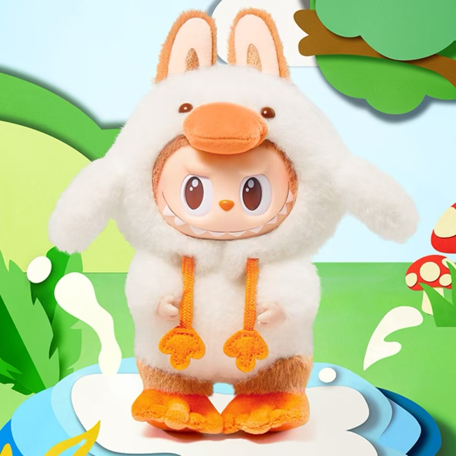 【Hot】labubu the monsters Forest Fairy Tale Series Vinyl Plush Doll DUCK