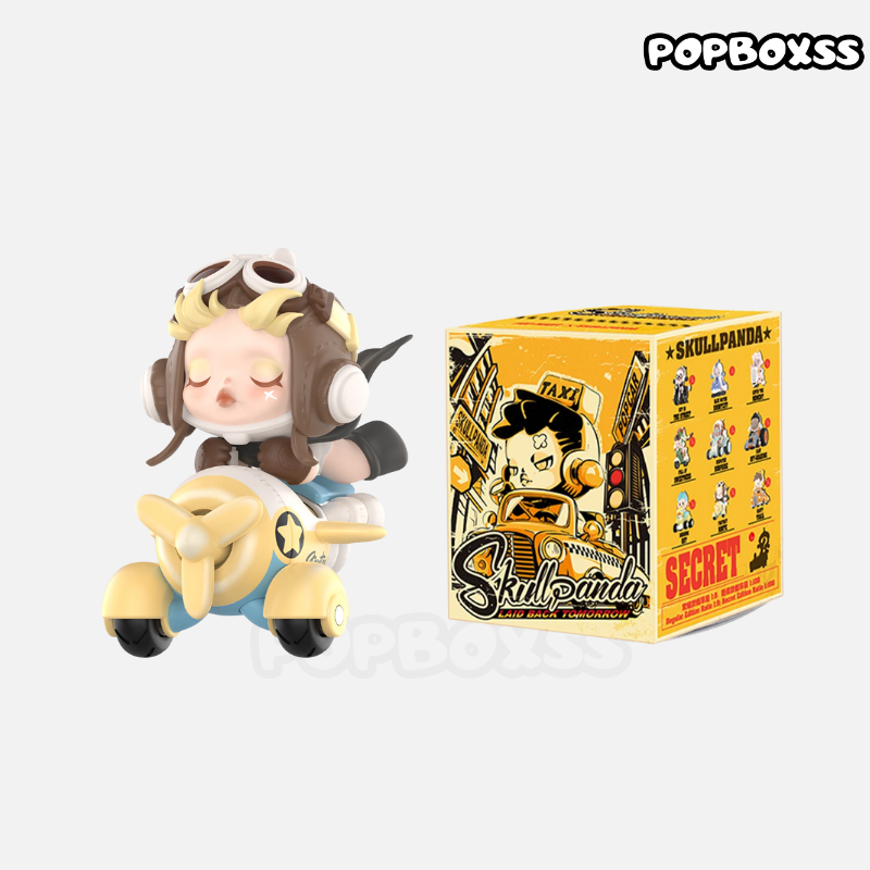 skullpanda laid back tomorrow 9個セット POPMART SKULLPANDA Laid Back Tomorrow series unboxing! - YouTube