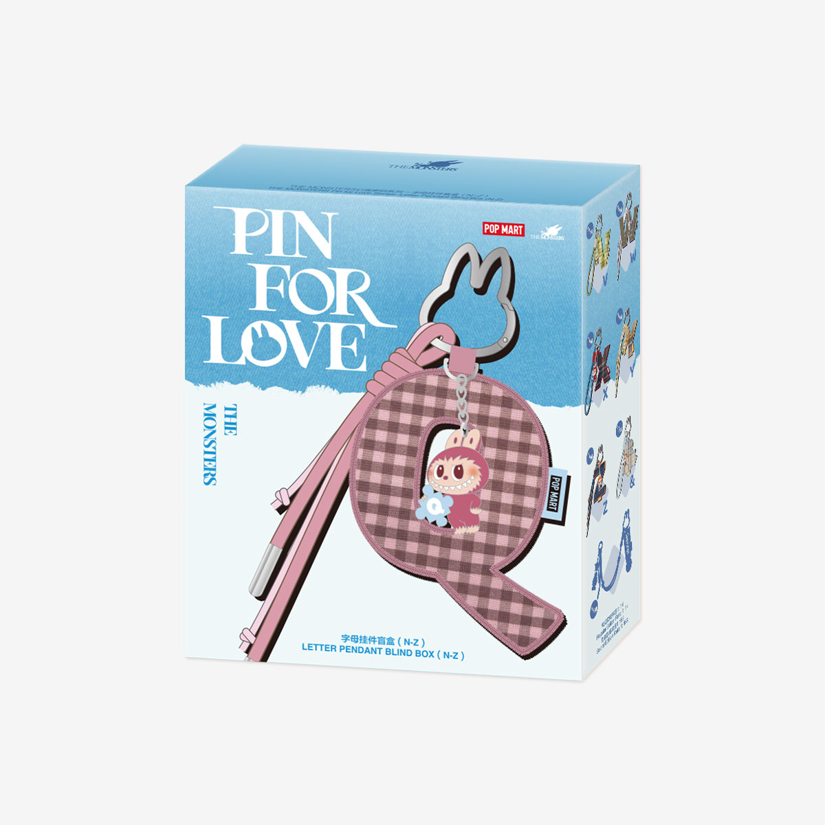 THE MONSTERS Pin for Love Series- Letter Pendant Blind Box – POPBOXSS