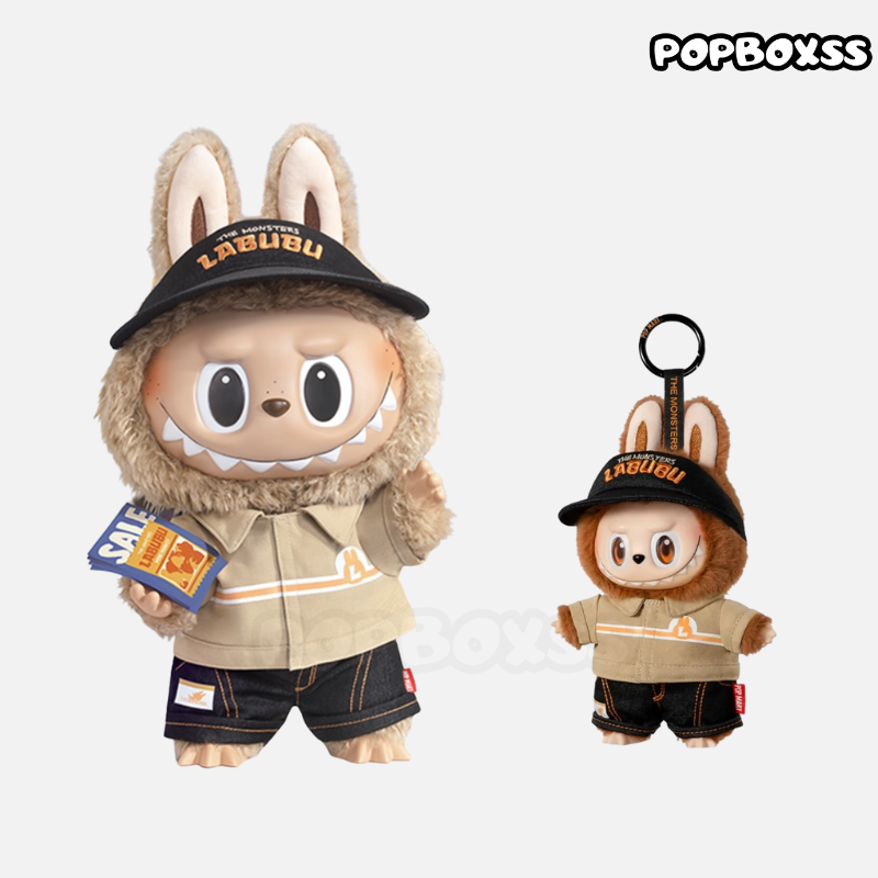 THE MONSTERS Labubu Wacky Mart Series Plush. Hanging Card THE MONSTERS Labubu Wacky Mart