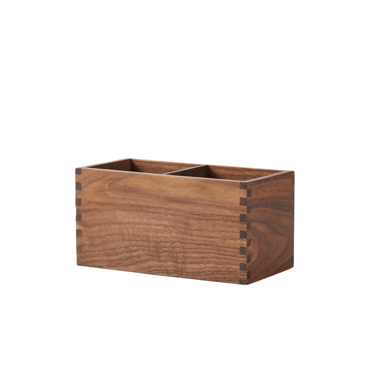 Handcrafted Walnut Wood Desk Organizer for Calm, Organized Workspaces